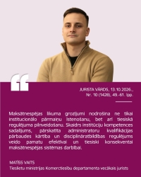 Matīss Vaits par maksātnespējas jomas transformāciju