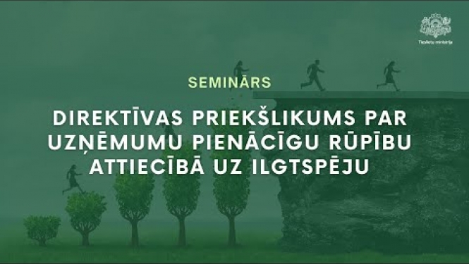 Direktīvas priekšlikums par uzņēmumu pienācīgu rūpību attiecībā uz ilgtspēju