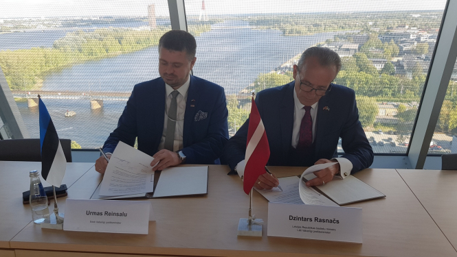 Latvijas un Igaunijas tieslietu ministru kopīgais paziņojums