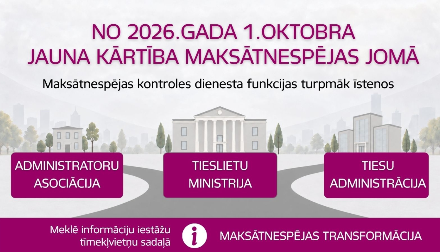No 2026.gada 1.oktobra jauna kārtība maksātnespējas jomā