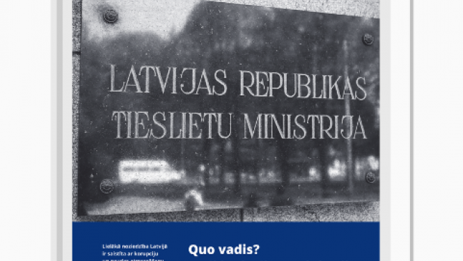 Tieslietu ministra un ministrijas šī gada prioritātēm veltīts “Jurista Vārda” tematiskais laidiens