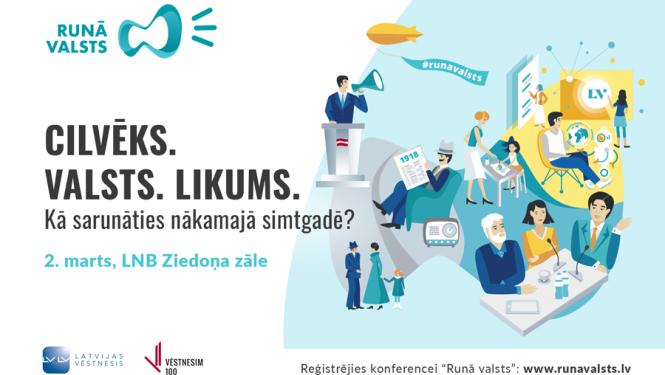 Turpinās pieteikšanās konferencei “Runā valsts”