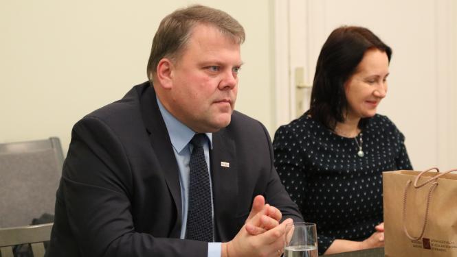 Tieslietu ministrs un Latvijas Pašvaldību savienības priekšsēdis apspriež svarīgākos sadarbības virzienus