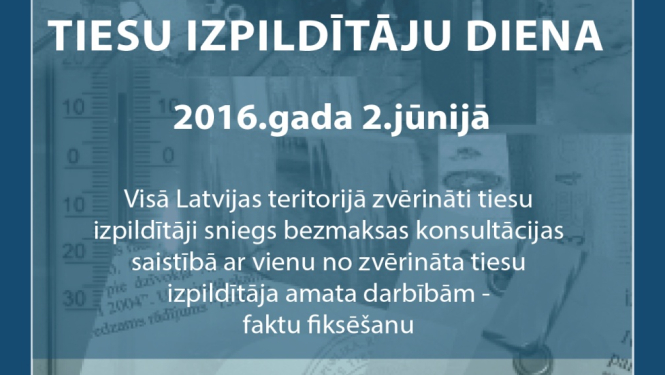 Latvijā pirmo reizi notiks Tiesu izpildītāju diena