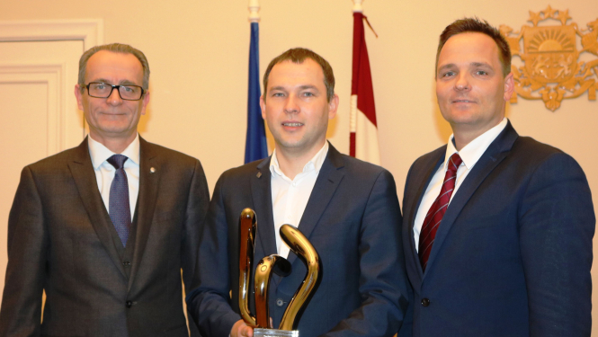 Tieslietu ministra balvu par radošumu 2015.gadā saņem Tiesu administrācijas vadītājs Edvīns Balševics