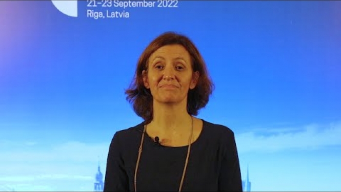 Elsa Pilichowski in OECD Riga Global Access to Justice Roundtable 2022