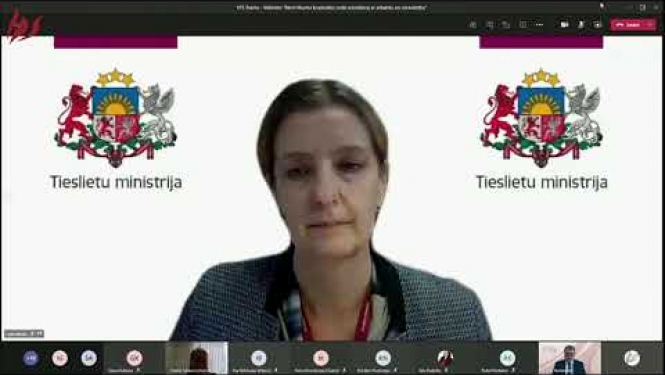 Videokonference “Bērni likumu krustcelēs: soda aizstāšana ar atbalstu un uzraudzību”