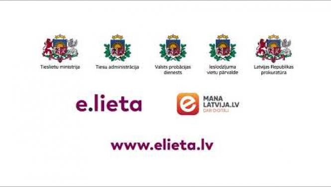 No 2021.gada 1.decembra jaunais e-lietas portāls www.elieta.lv