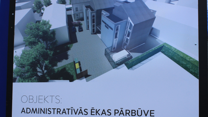 Tukumā uzsāk jaunas tiesu ēkas būvniecību