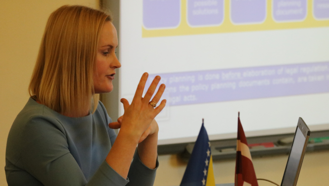 Tieslietu ministrija uzņem Bosnijas un Hercegovinas valsts pārvaldes pārstāvju delegāciju