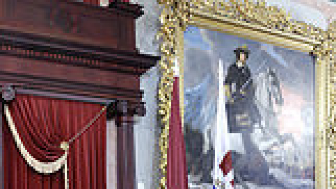 Tieslietu ministrs Dzintars Rasnačs piedalās svinīgajā tiesnešu zvēresta došanas ceremonijā