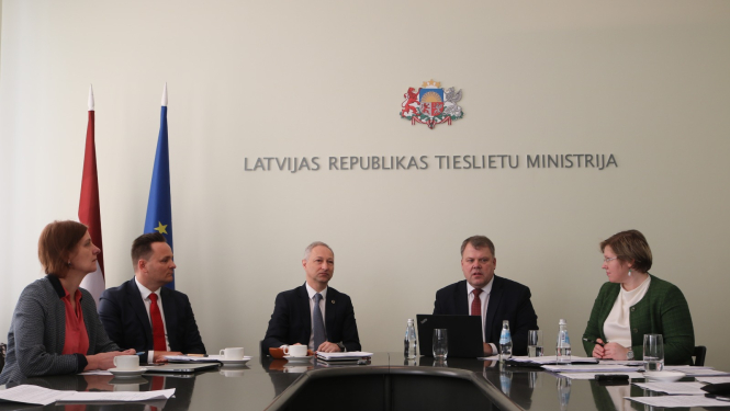 Tieslietu ministrs un LPS pārstāvji apspriež svarīgākos sadarbības virzienus