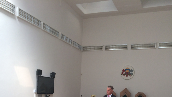 Tieslietu ministrs tiekas ar Zemgales tiesu apgabala tiesu priekšsēdētājiem