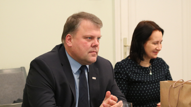 Tieslietu ministrs un Latvijas Pašvaldību savienības priekšsēdis apspriež svarīgākos sadarbības virzienus