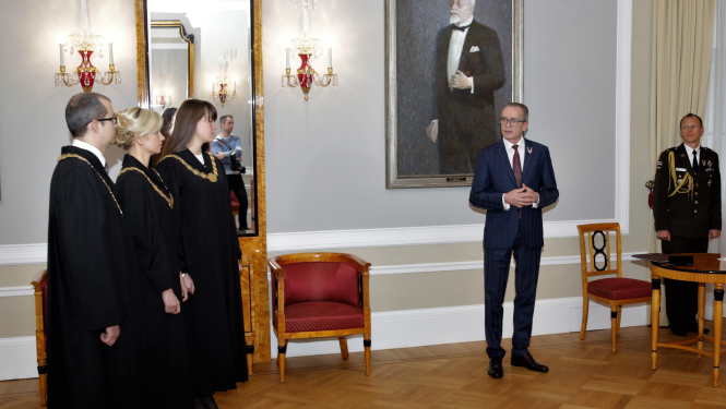 Tieslietu ministrs piedalās jauno tiesnešu zvēresta došanas ceremonijā
