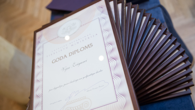 Piešķirti Tieslietu sistēmas un Tieslietu ministrijas apbalvojumi