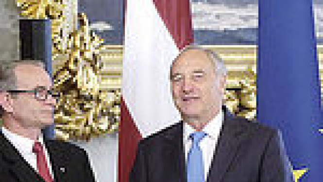 Tieslietu ministrs Dzintars Rasnačs piedalās svinīgajā tiesnešu zvēresta došanas ceremonijā