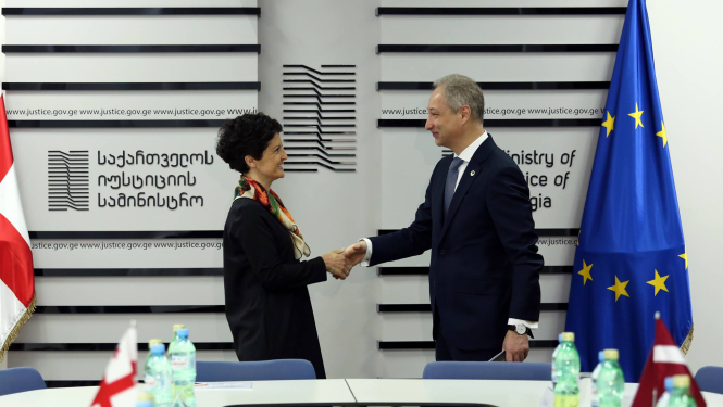 Bordāns: Latvija guvusi vērtīgu pieredzi tieslietu reformu īstenošanā Gruzijā