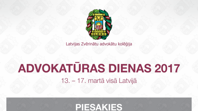 Zvērināti advokāti aicina pieteikties bezmaksas konsultācijām