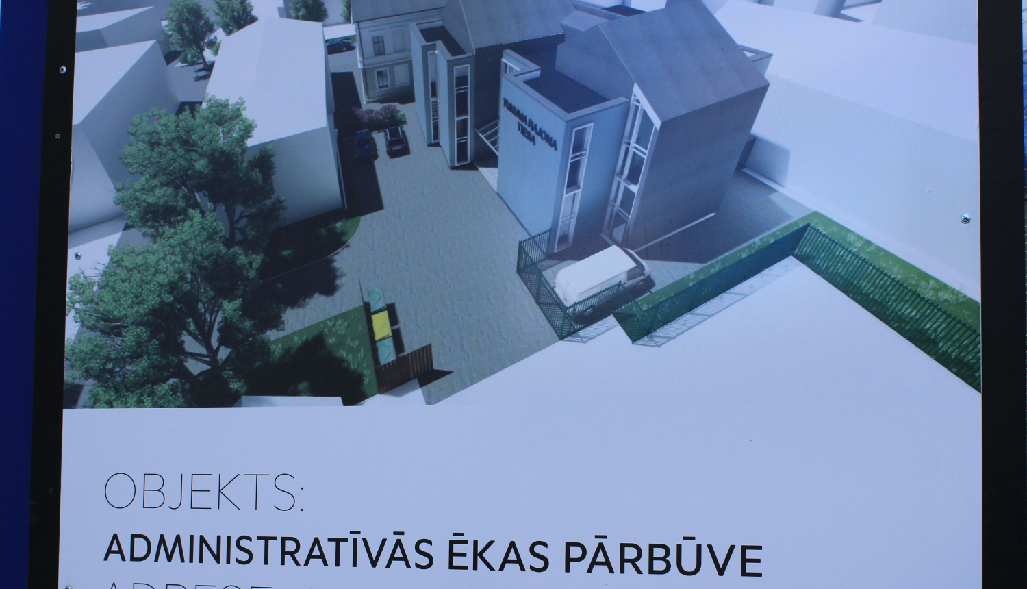 Tukumā uzsāk jaunas tiesu ēkas būvniecību