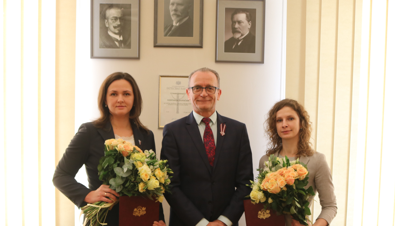 Tieslietu ministrs pieņem zvērinātu notāru palīgu svinīgo solījumu