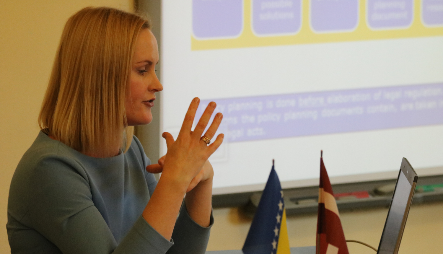 Tieslietu ministrija uzņem Bosnijas un Hercegovinas valsts pārvaldes pārstāvju delegāciju