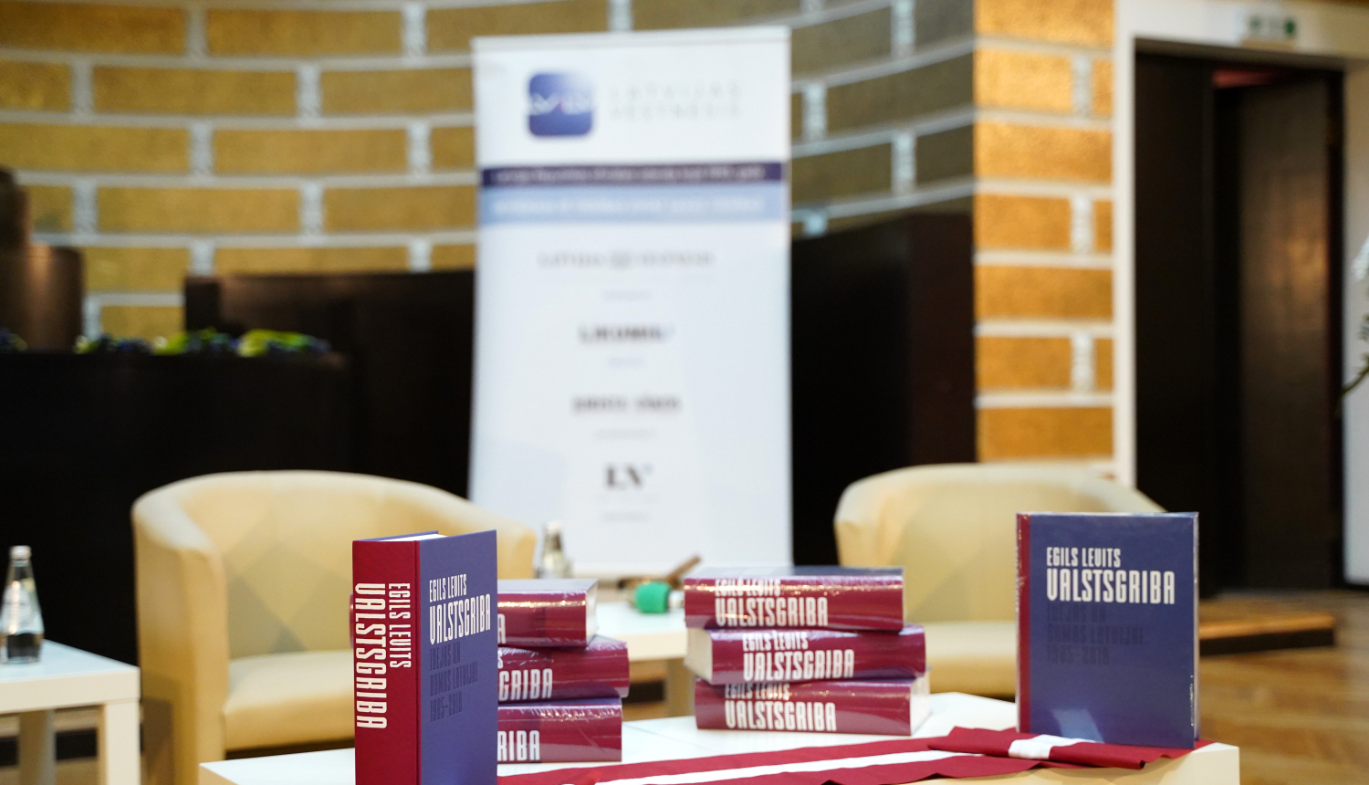 Atvērta Egila Levita grāmata “Valstsgriba”