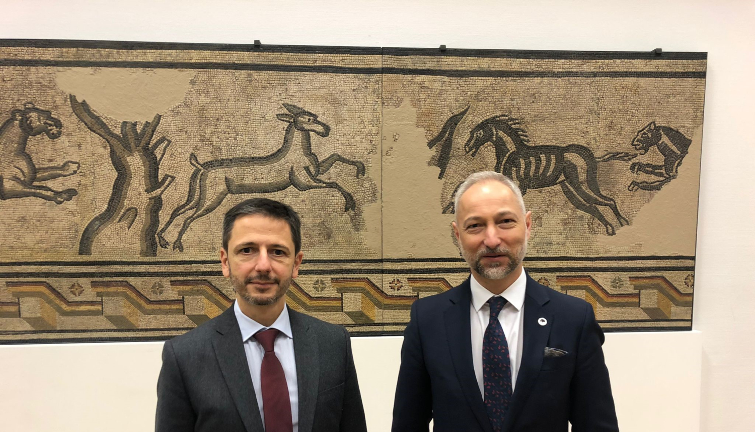 Tieslietu ministrs Jānis Bordāns un ERA direktors