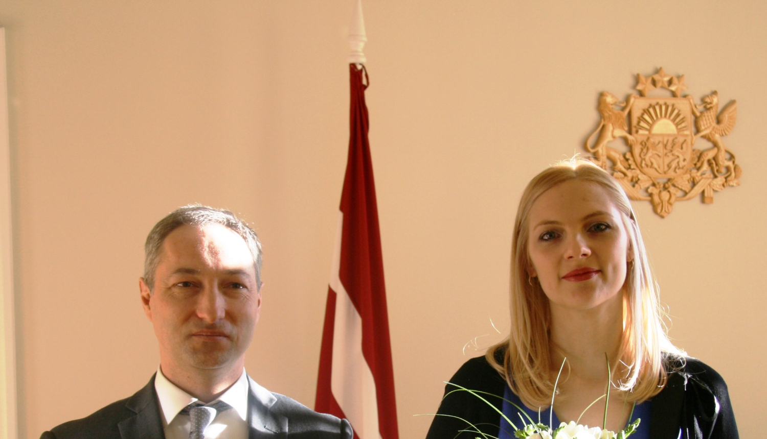 Tieslietu ministrs šodien pieņēma zvērinātas notāres palīdzes solījumu