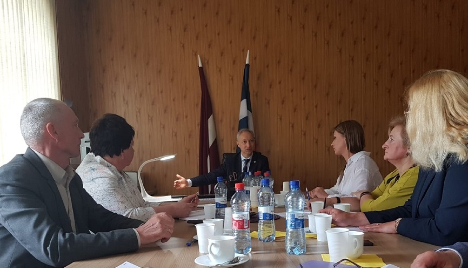 Tieslietu ministrs Jānis Bordāns savā pirmajā reģionālajā vizītē apmeklē Latgales tiesu apgabalu