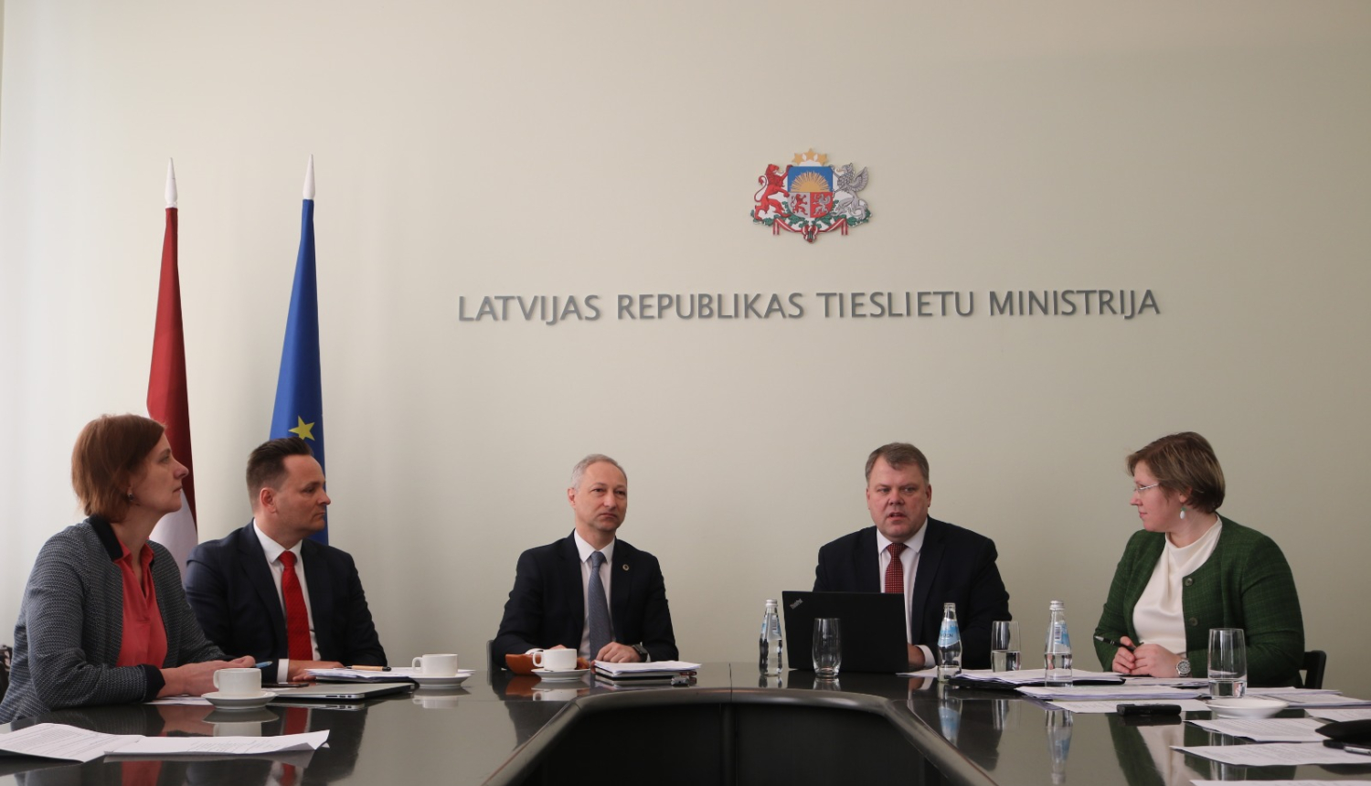 Tieslietu ministrs un LPS pārstāvji apspriež svarīgākos sadarbības virzienus