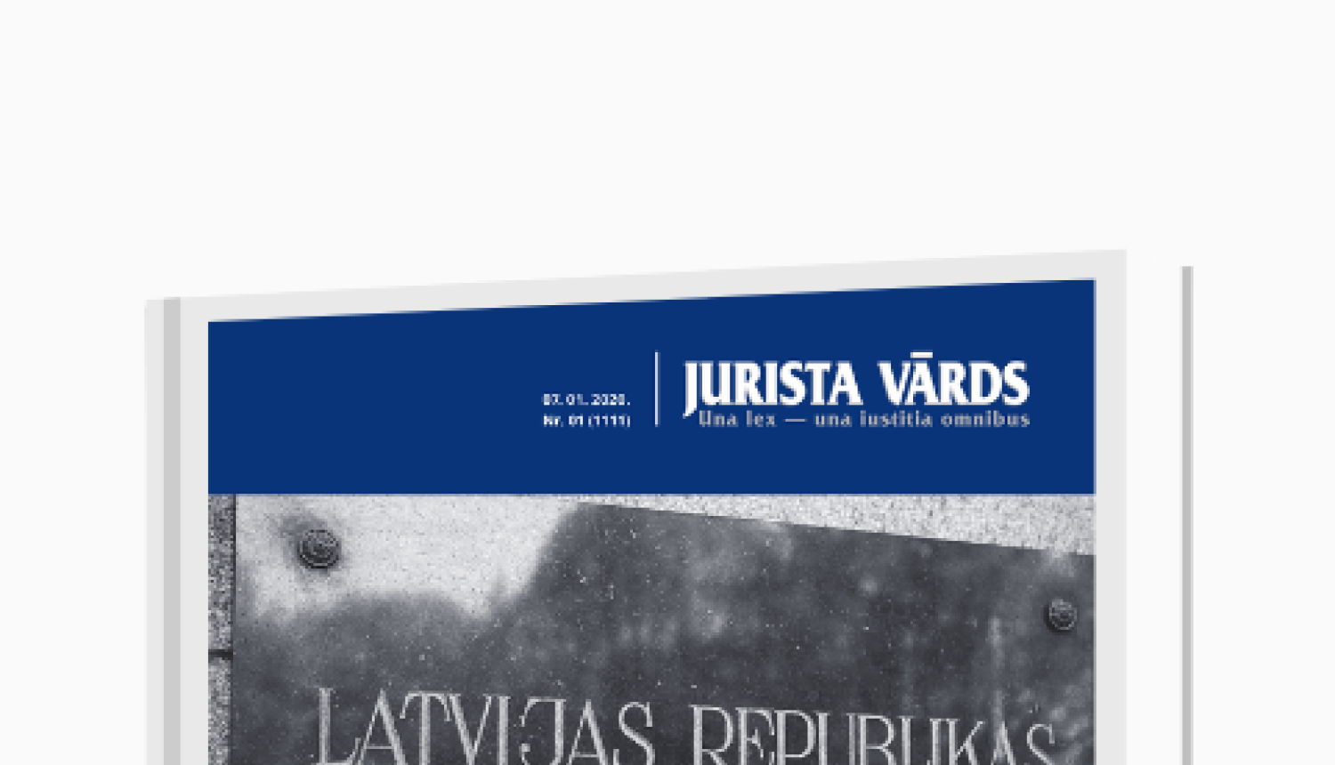 Tieslietu ministra un ministrijas šī gada prioritātēm veltīts “Jurista Vārda” tematiskais laidiens