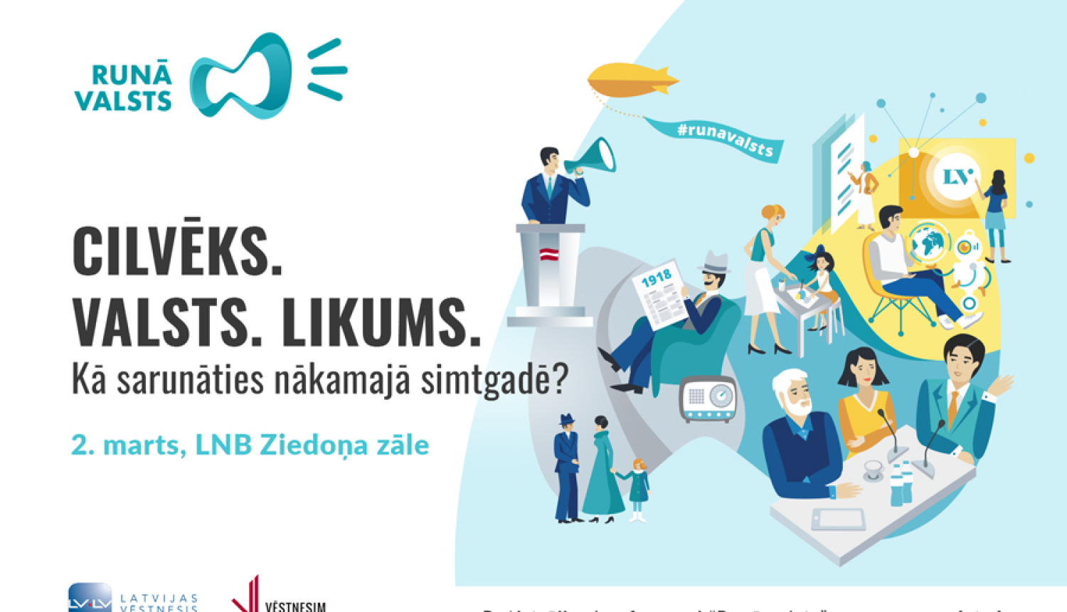 Turpinās pieteikšanās konferencei “Runā valsts”