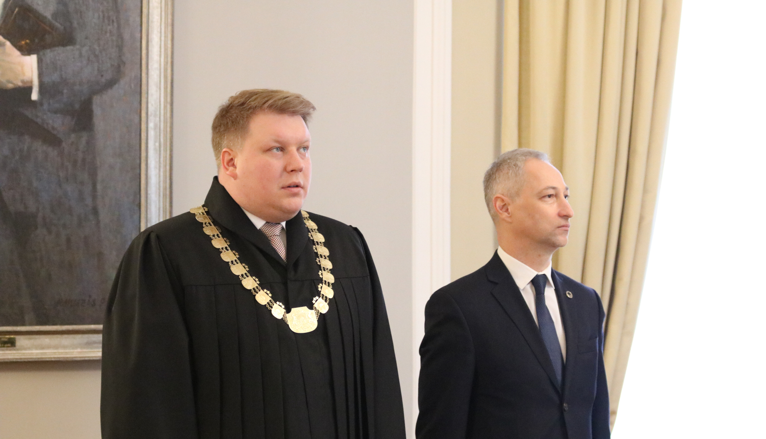 Tieslietu ministrs piedalās šogad pirmajā svinīgajā tiesnešu zvēresta došanas ceremonijā