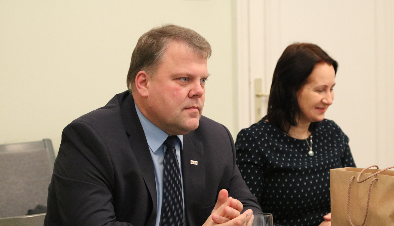 Tieslietu ministrs un Latvijas Pašvaldību savienības priekšsēdis apspriež svarīgākos sadarbības virzienus