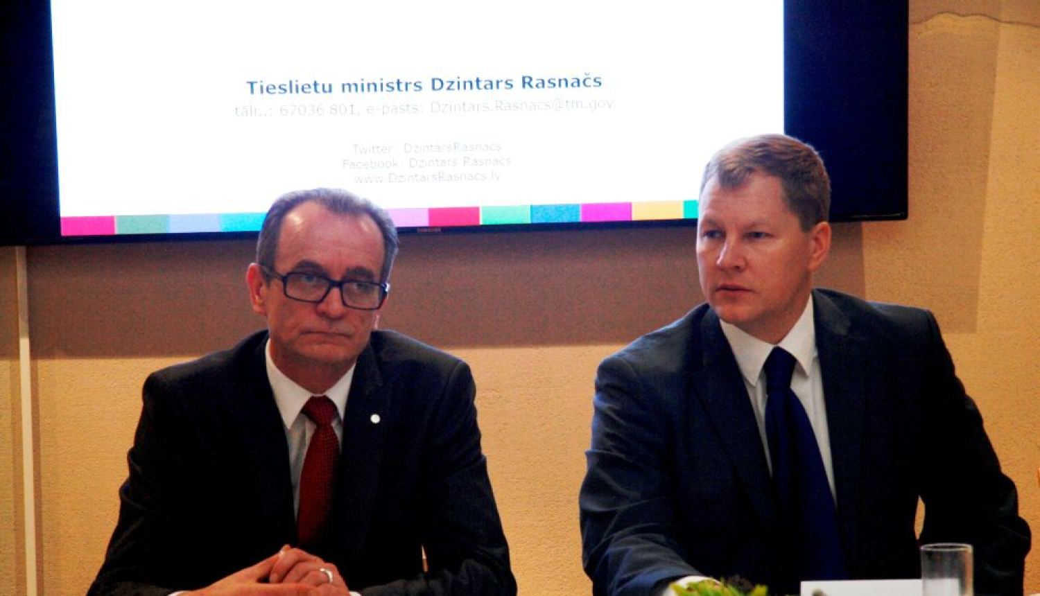 Tieslietu ministrs informē Amerikas Tirdzniecības palātas pārstāvjus par tiesu reformas aktualitātēm