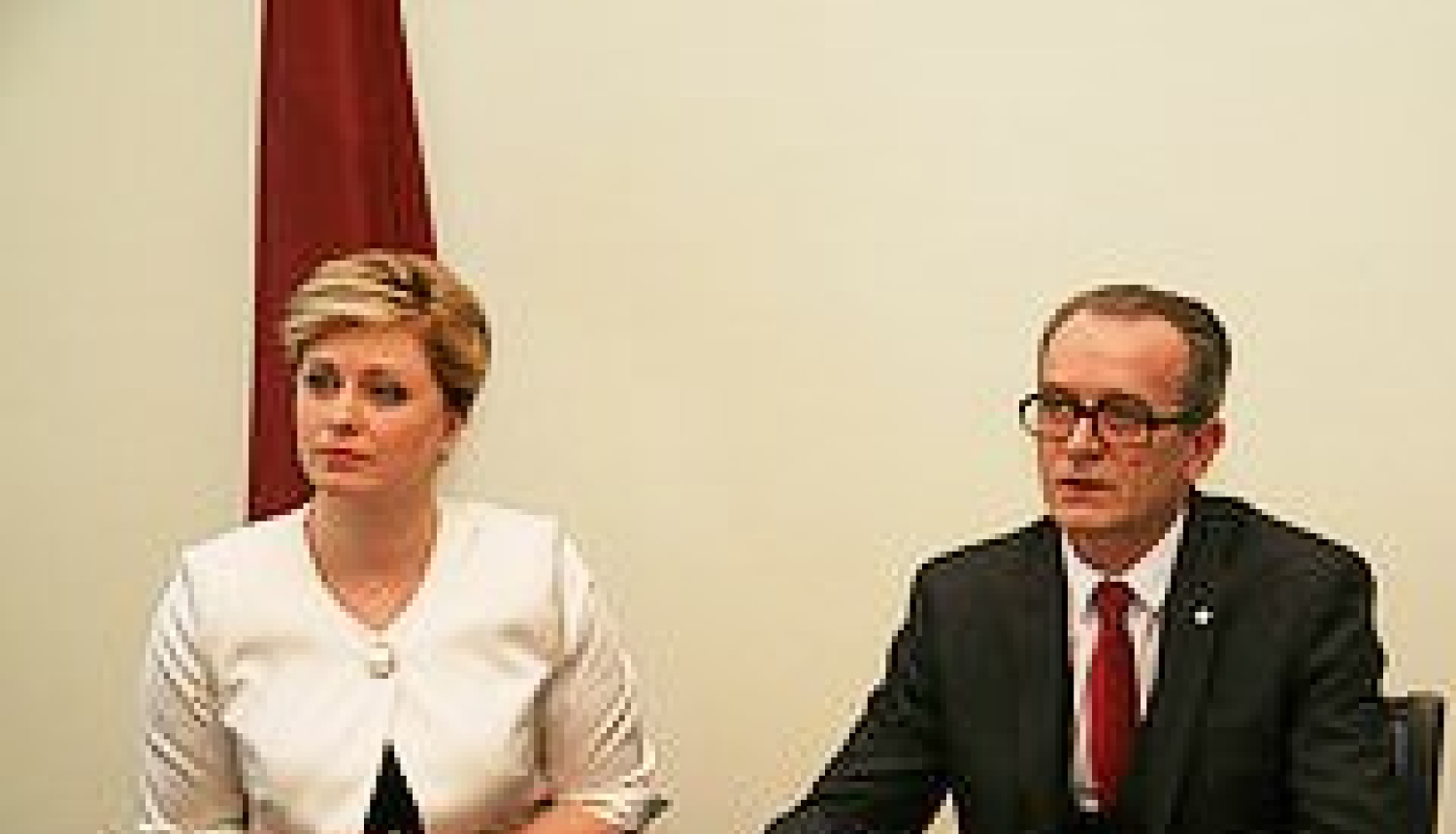 Tieslietu ministrs Dzintars Rasnačs preses konferencē informē par 100 dienās paveikto un plānoto