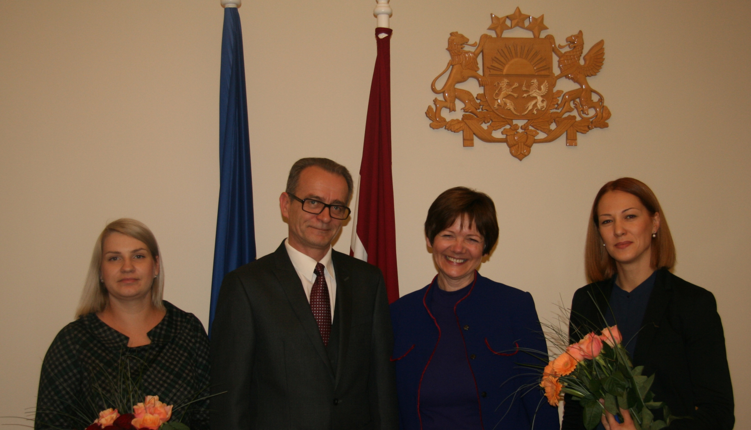 Tieslietu ministrs pieņem zvērinātu notāru palīgu svinīgo solījumu