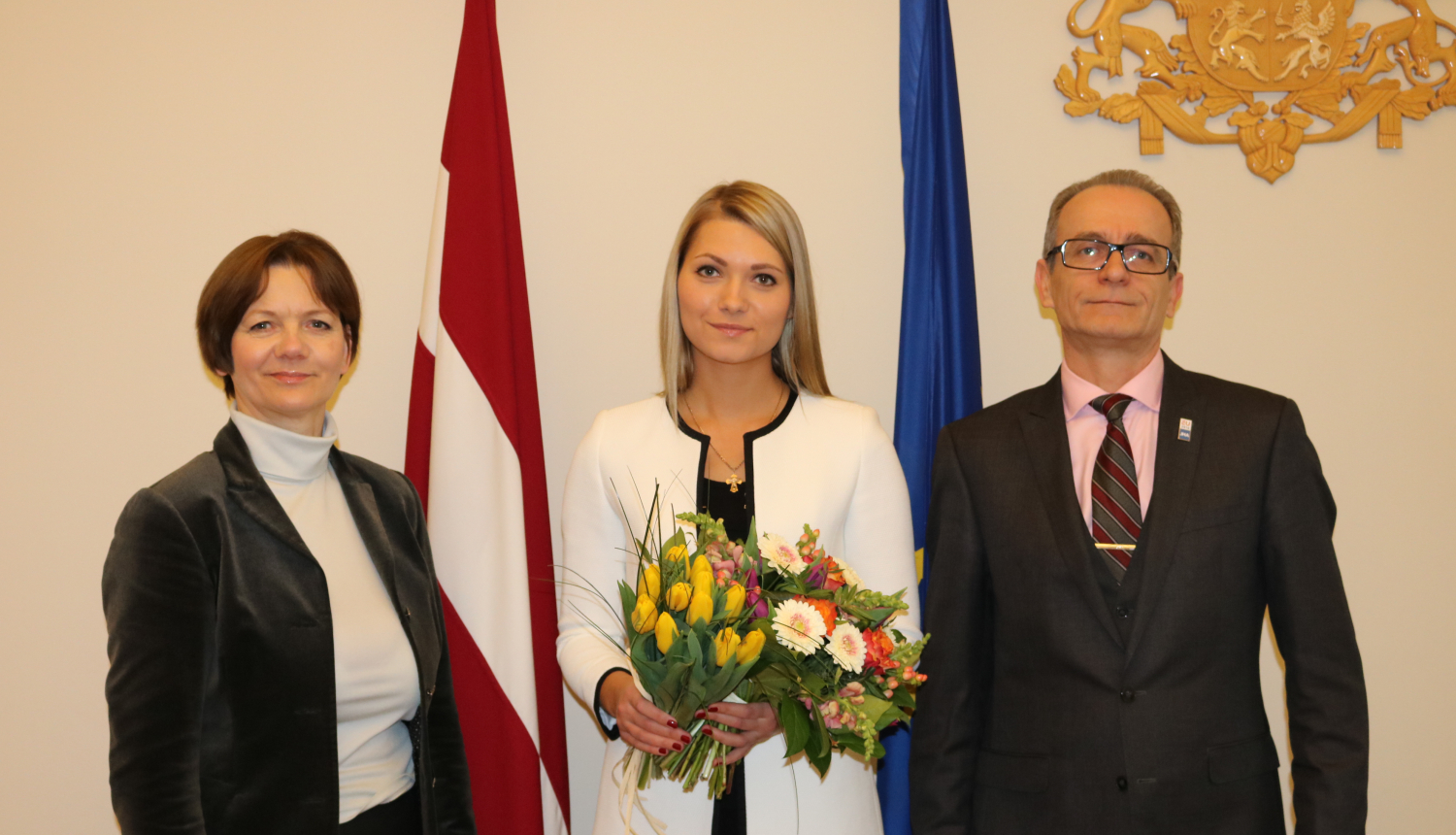 Tieslietu ministrs pieņem zvērināta notāra palīdzes svinīgo solījumu