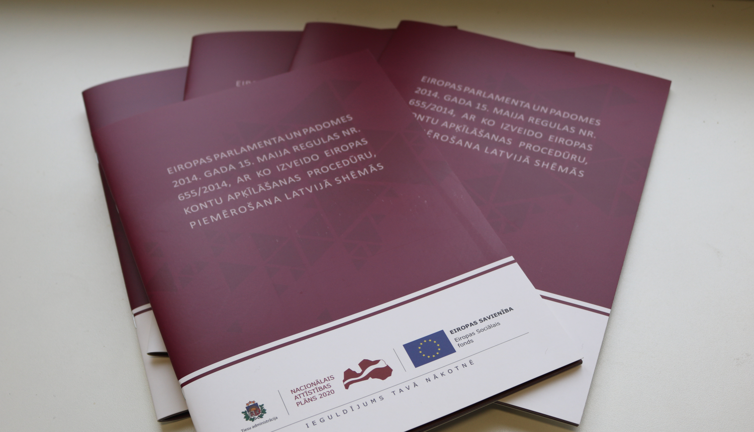 Izveidots Eiropas Parlamenta un Padomes Regulas Nr.655/2014 buklets