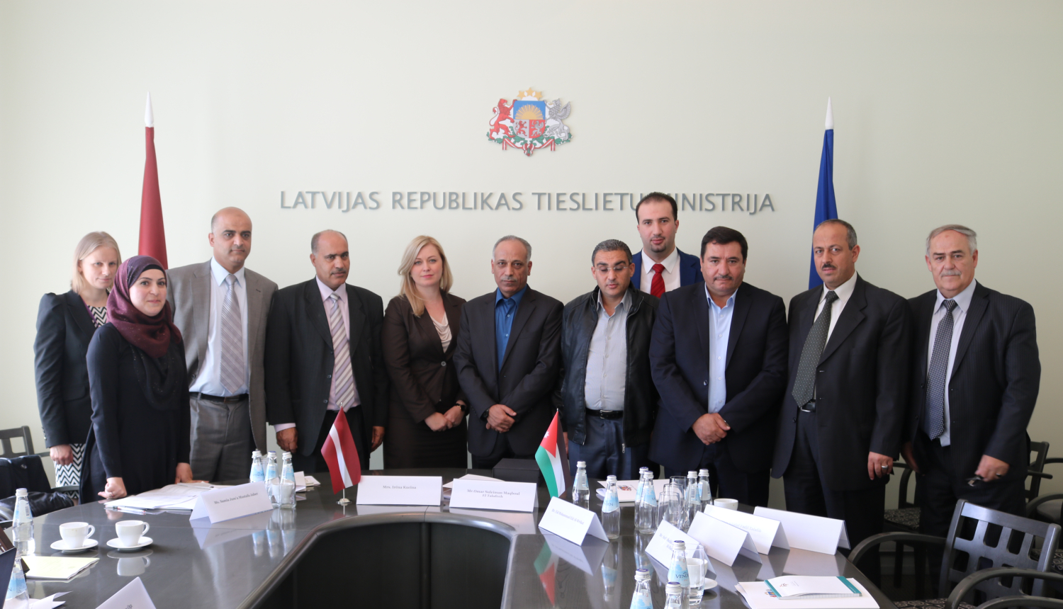 Tieslietu ministrija uzņem Jordānijas Hašimītu Karalistes tieslietu sistēmas delegāciju