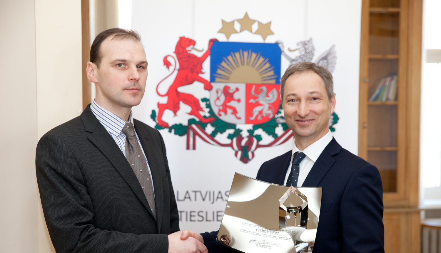 Tieslietu ministrs rīt pasniegs balvu „Jaunrade tiesiskai Latvijai”