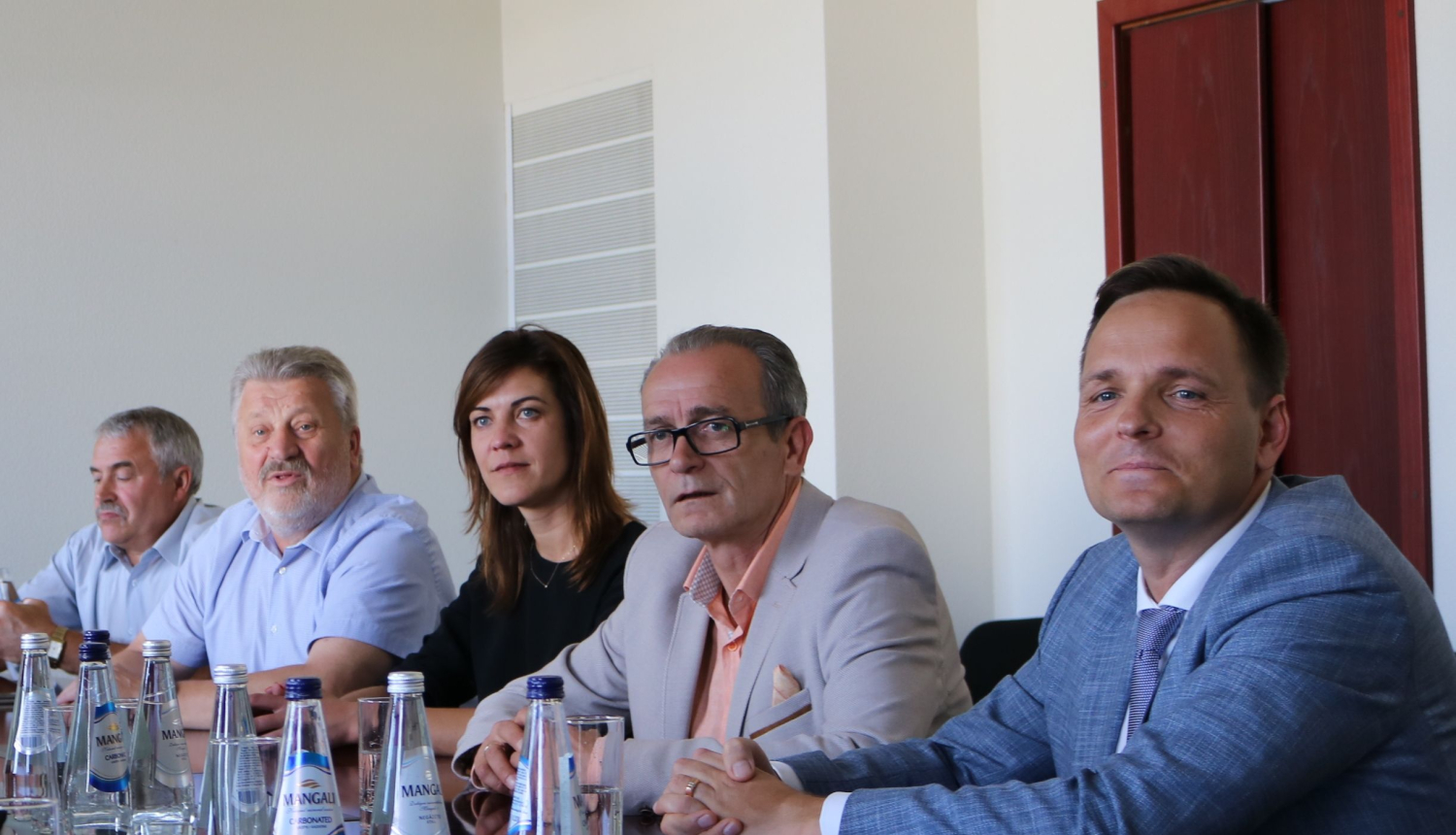 Tieslietu ministrs Dzintars Rasnačs Jēkabpilī apspriež jauna tieslietu nama celtniecību