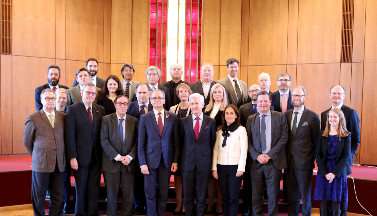 Ministrs Dzintars Rasnačs informē ārvalstu diplomātus par īstenotajām un plānotajām reformām tieslietu sistēmā