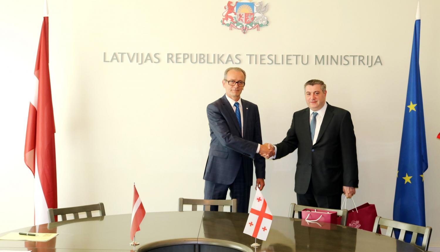 Latvija un Gruzija vienojas par ciešāku sadarbību probācijas un penitenciārajā jomā