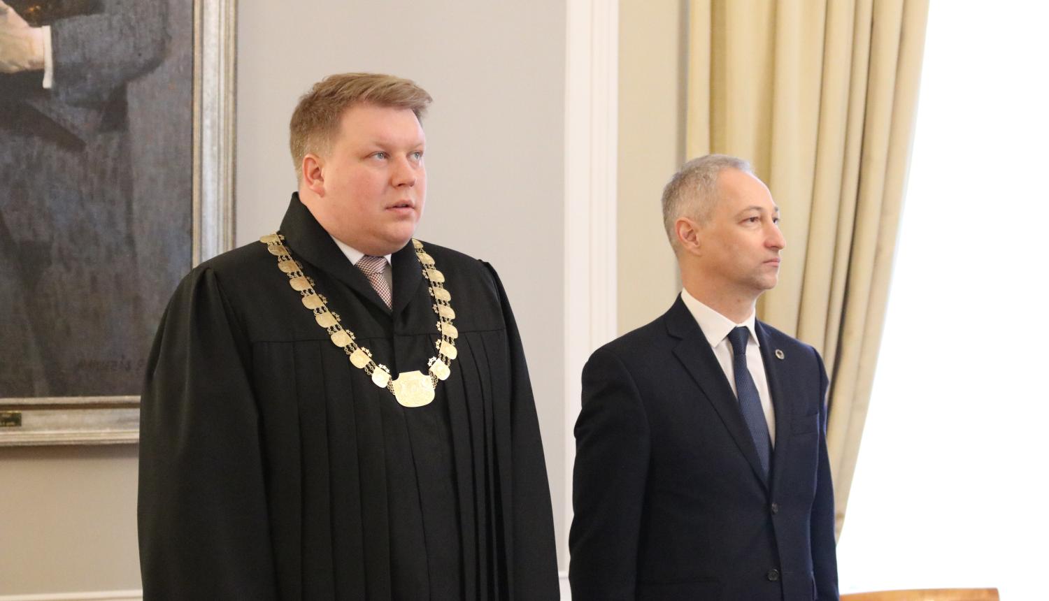 Tieslietu ministrs piedalās šogad pirmajā svinīgajā tiesnešu zvēresta došanas ceremonijā