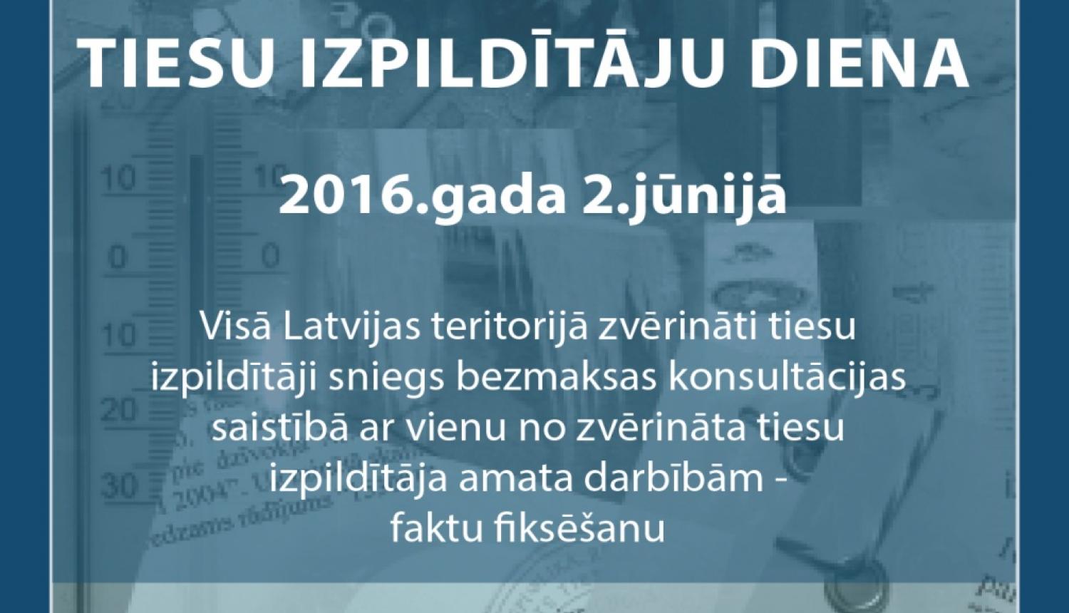 Latvijā pirmo reizi notiks Tiesu izpildītāju diena