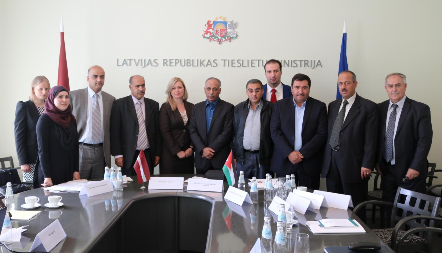 Tieslietu ministrija uzņem Jordānijas Hašimītu Karalistes tieslietu sistēmas delegāciju