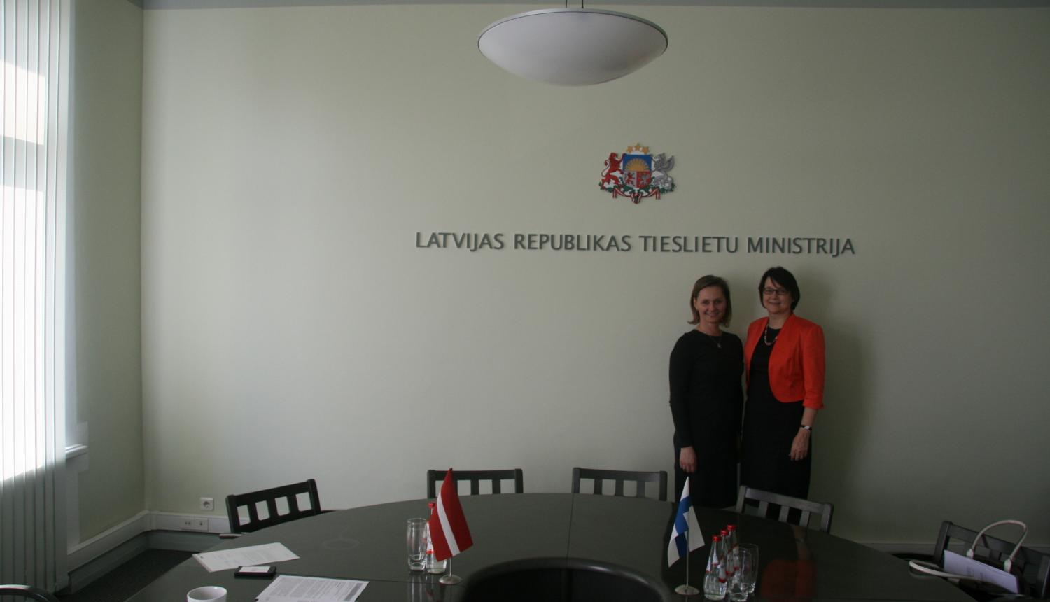 B.Broka un Somijas vēstniece pārrunā ES un Latvijas aktualitātes