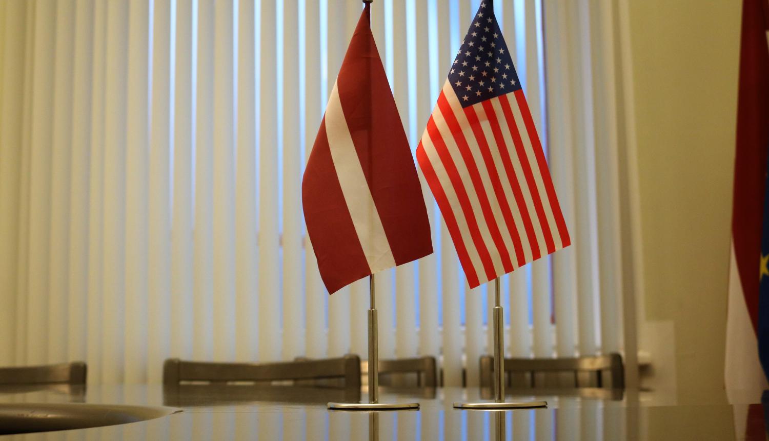 Tieslietu ministrs Jānis Bordāns tiekas ar jauno ASV vēstnieku Latvijā